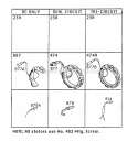 Electric StarterAlternators Diagram and Parts List for 193702-0170-01  Briggs and Stratton Engine